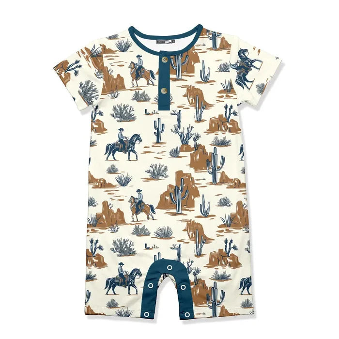 Western frontier romper