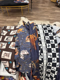 Western print scarves