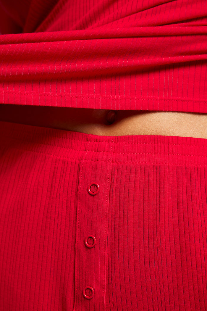 Whipped Boyfriend Short in Cerise