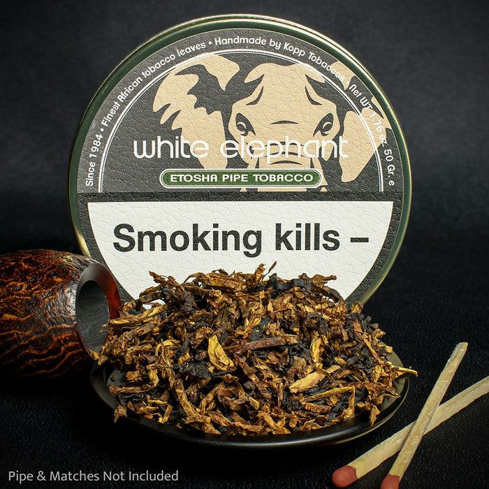 White Elephant Etosha Pipe Tobacco - 50g Tin
