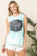 Wild West buckle tank