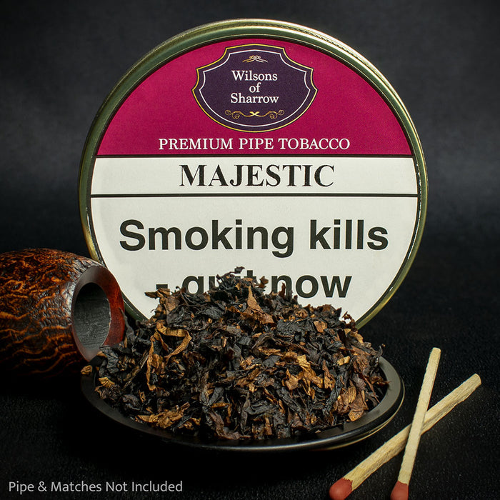 Wilsons of Sharrow Majestic Pipe Tobacco - 50g Tin