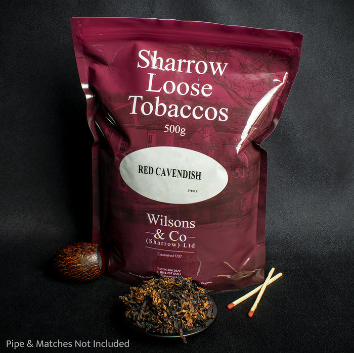 Wilsons of Sharrow Red Cavendish Pipe Tobacco - 25g Loose
