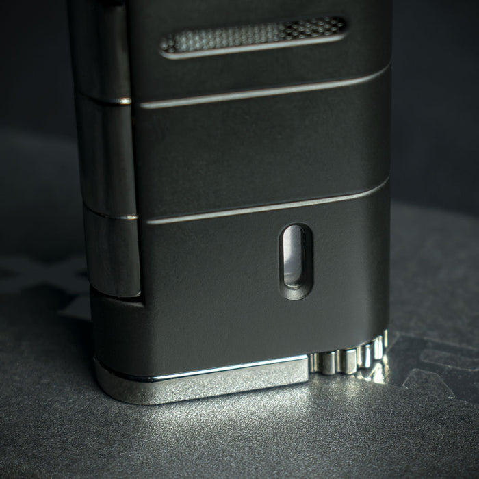 Xikar Allume Single Jet Cigar Lighter - Black