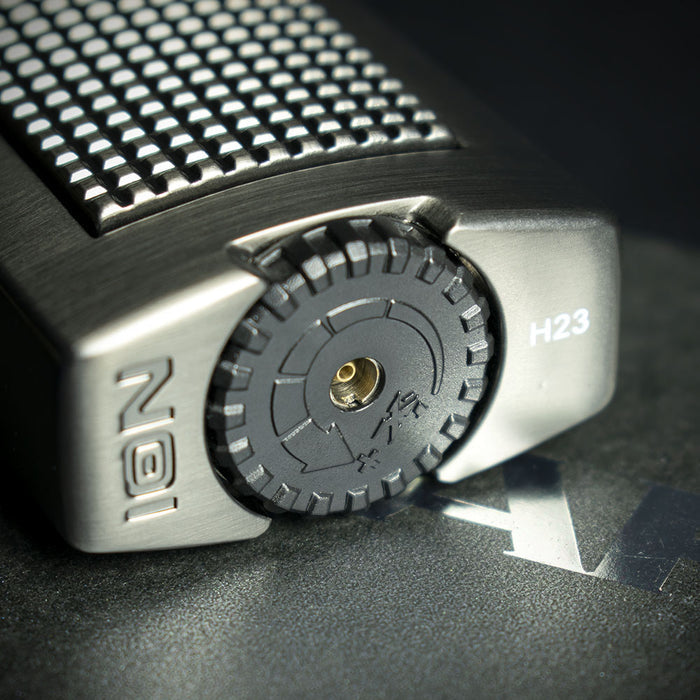 Xikar Ion Double Jet Flame Cigar Lighter - Gunmetal (607GM)