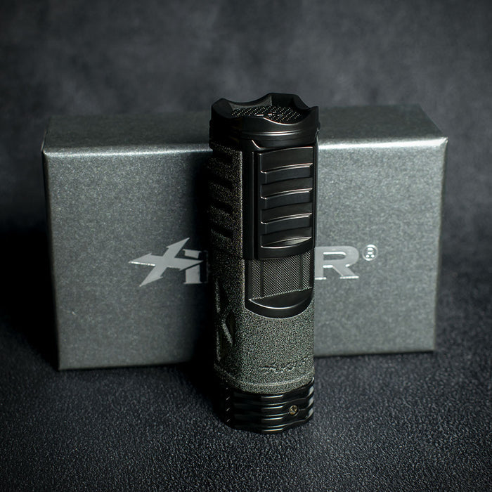 Xikar Tactical Single Jet Flame Cigar Lighter - Black  (551 BLK)