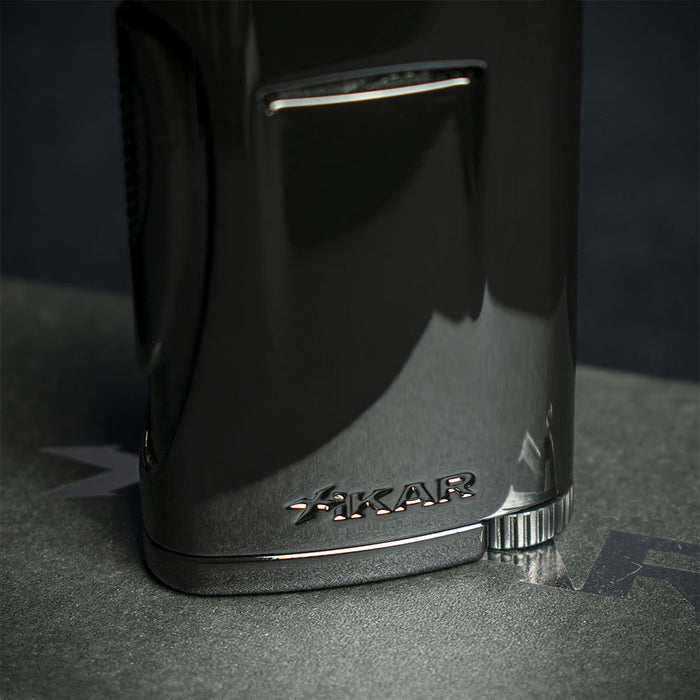 Xikar Xidris Single Flame Cigar Lighter -Black (541BK)