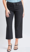 YMI Wide Leg Crop Jeans