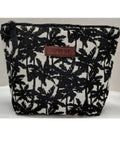 Zipper Pouch - Palm Beach (Black)