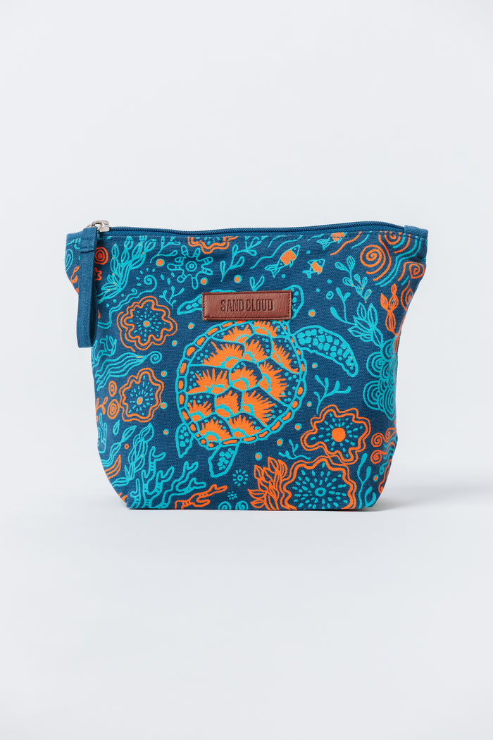 Zipper Pouch - Reef Turtles