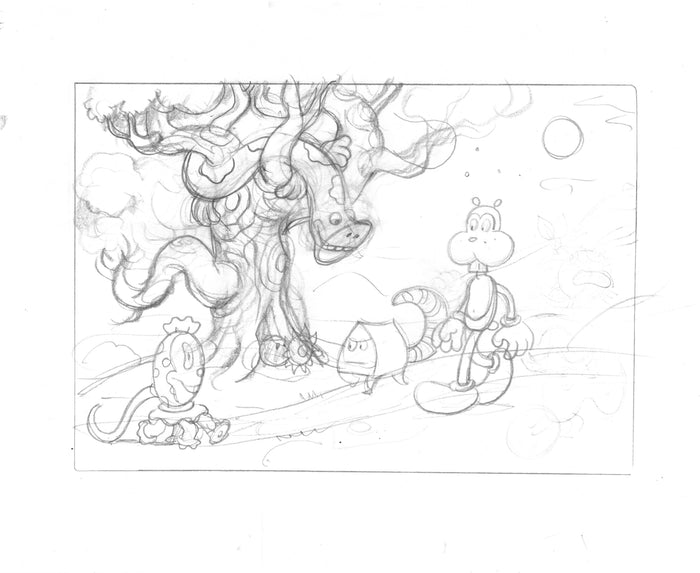 zNight Creatures sketches folio