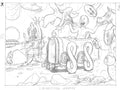 zPencil sketch for "Buddha on the Road"